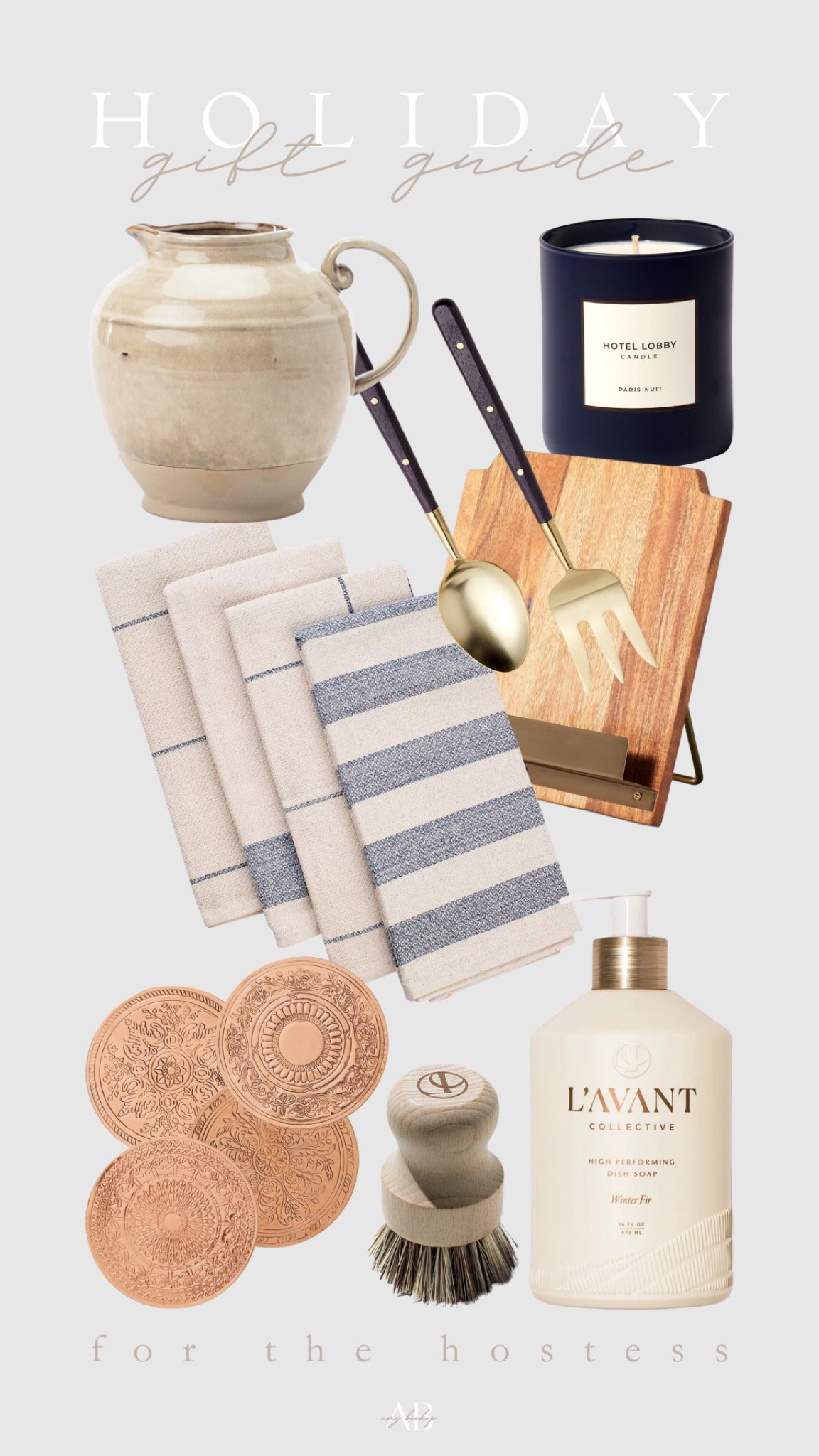 • holiday gift guide •

a gift guide curated for anyone attending holiday dinners or parties looking for the perfect hostess gift.

#LTKFindsUnder50 #LTKHoliday #LTKGiftGuide