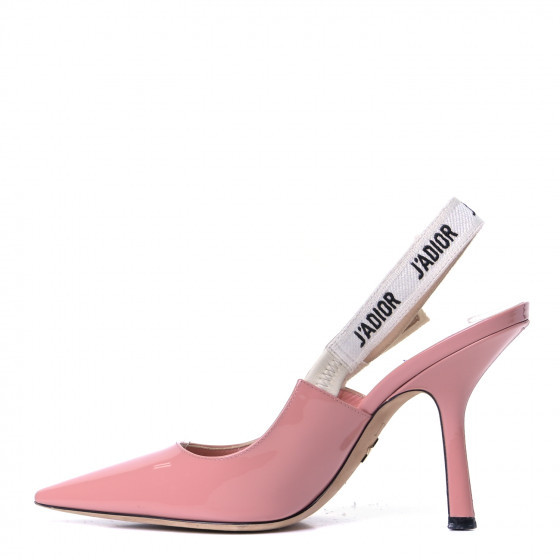 CHRISTIAN DIOR
 
Patent J'Adior Ribbon Slingback Pumps 36.5 Pink | Fashionphile