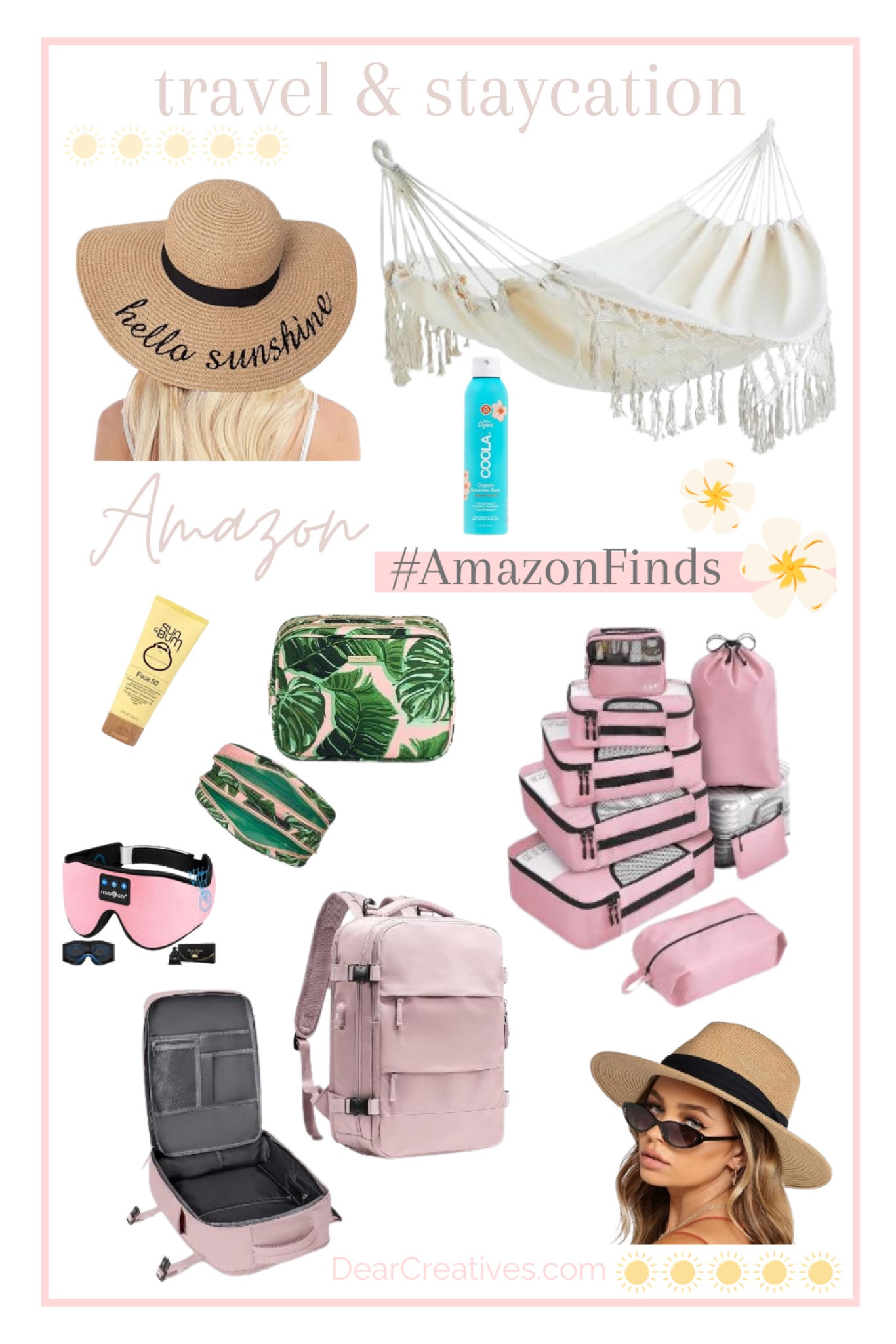 Summer Essentials-Find travel essentials, summer clothes essentials, and skincare and makeup for summer. To see the full list visit the blog. What’s your summer must have? What’s on your wishlist? Mine is getting a new hammock. I’ve purchased many of these items on the list! 

#LTKSeasonal #LTKTravel