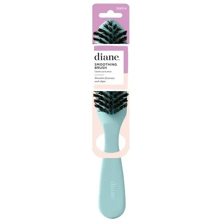 Diane Boar Bristle Curved Smoothing Hair Brush, Wood Handle | Walmart (US)
