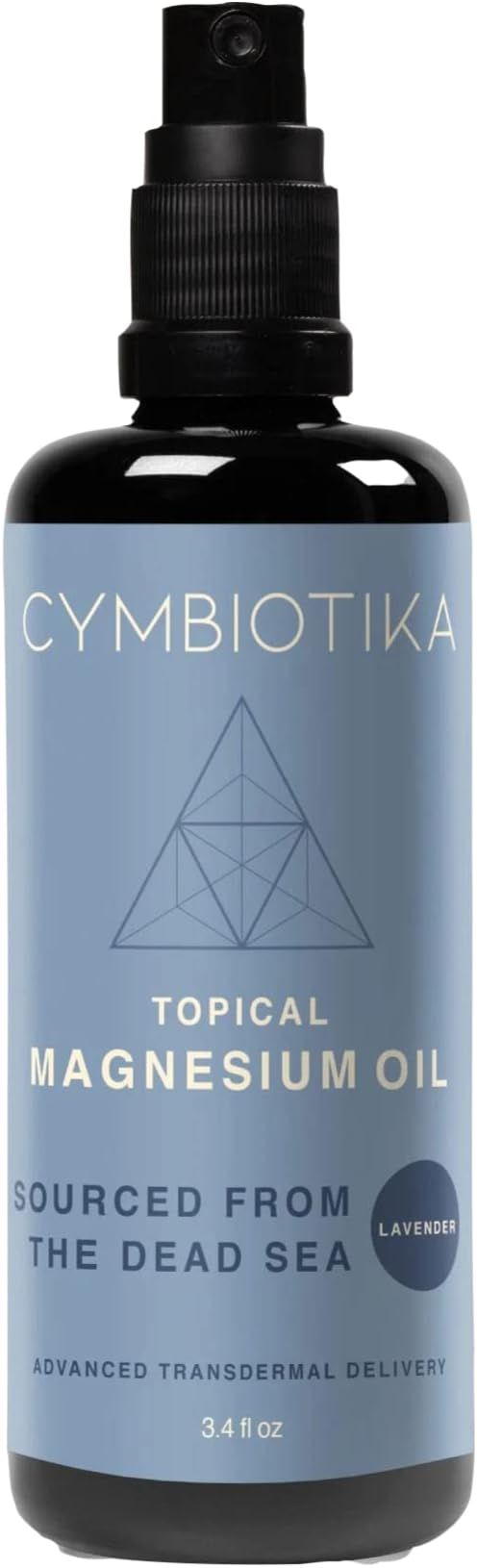 Cymbiotika Topical Magnesium Oil, Fast Pain Relief for Head, Neck, Leg Cramps, & Muscle Pains, Ea... | Amazon (US)