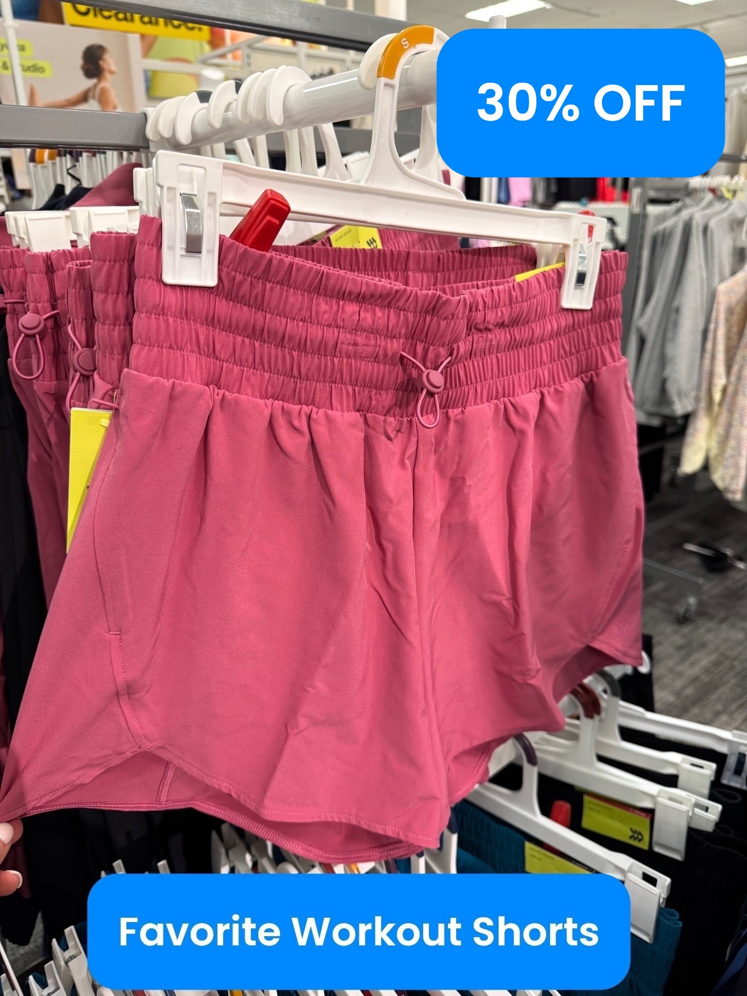 My favorite workout shorts in a new color! 🩷 These run TTS! 30% OFF until tomorrow! 

Workout shorts, fitness, athletic shorts 

#LTKfitnessgoals #LTKootd #LTKSaleAlert