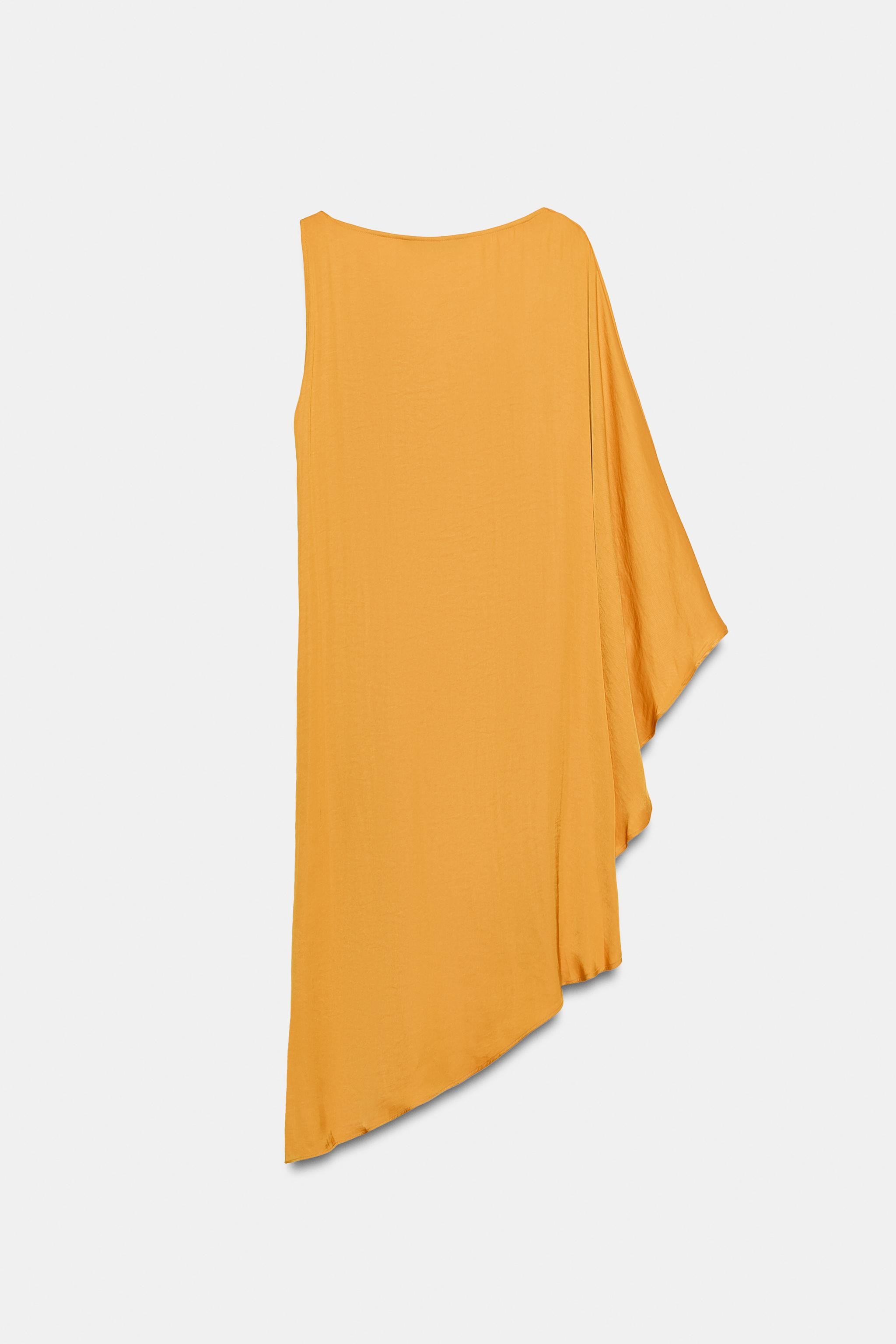 ASYMMETRIC BUCKLE DRESS | Zara US