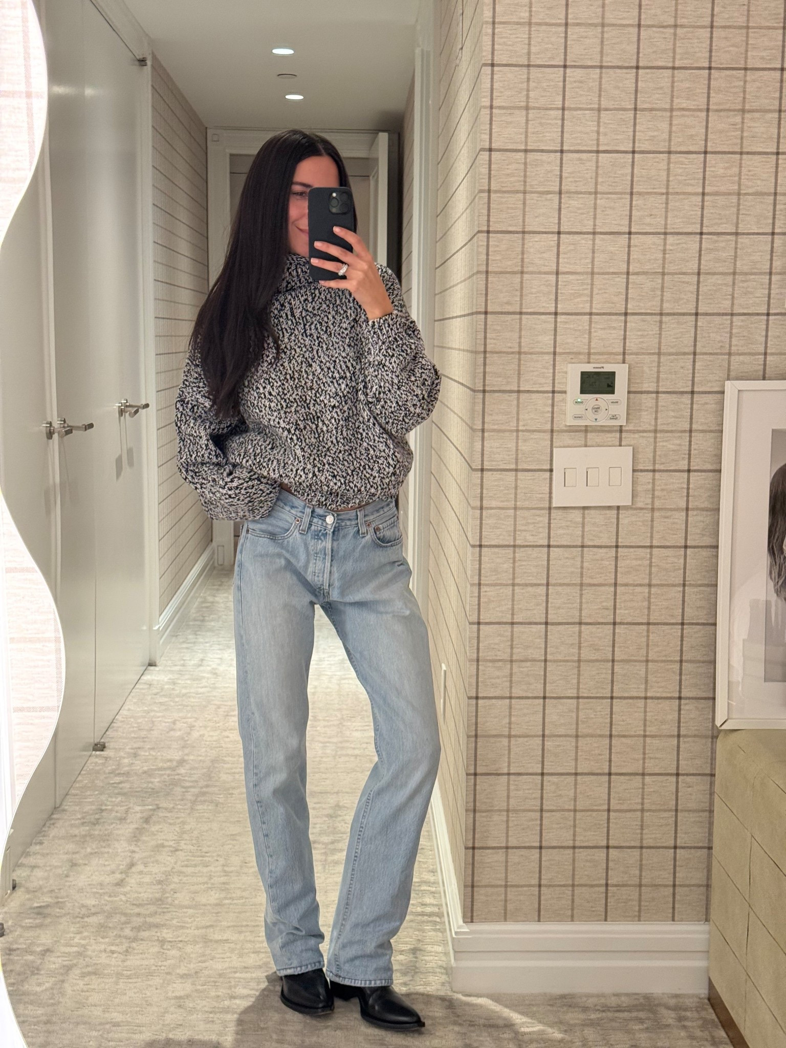 OOTN! Wearing vintage Levi’s.