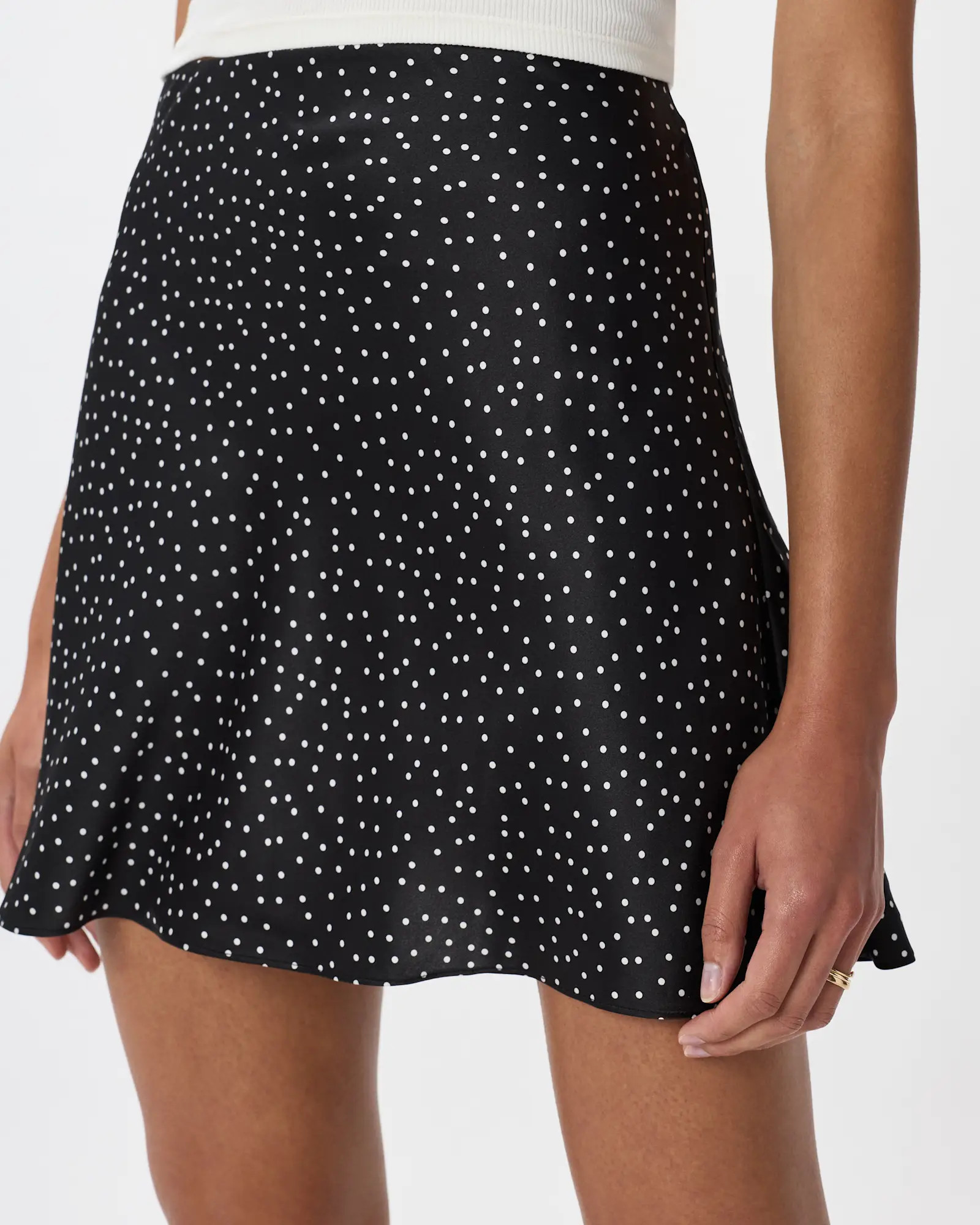 100% Washable Silk Mini Skirt | Quince