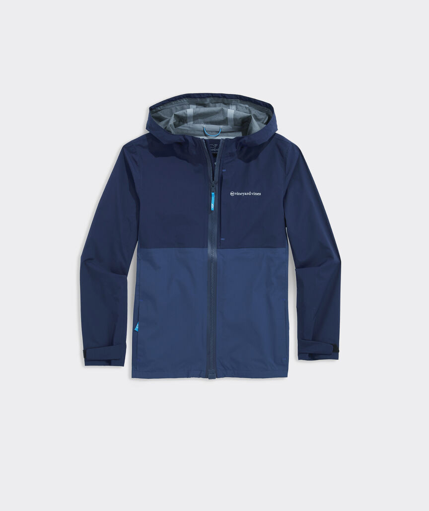 Boys' On-The-Go Packable Rain Shell | vineyard vines