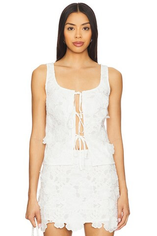 Tularosa Mattie Top in White from Revolve.com | Revolve Clothing (Global)