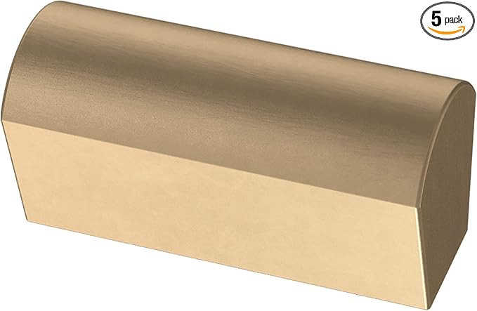 Franklin Brass Modern Arch Cabinet Knob, 1-1/2 inches, 5-pack, Champagne Bronze P43969K-CZ-CP | Amazon (US)