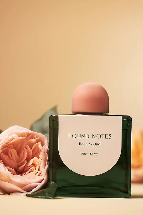 Found Notes Floral Rose & Oud Room Spray | Anthropologie (US)