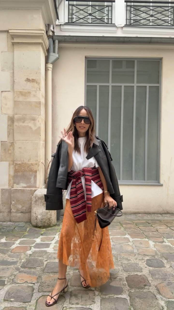 I love a sheer skirt! This ones is old from mango so I linked other options below

#LTKStyleTip #LTKTravel #LTKSeasonal