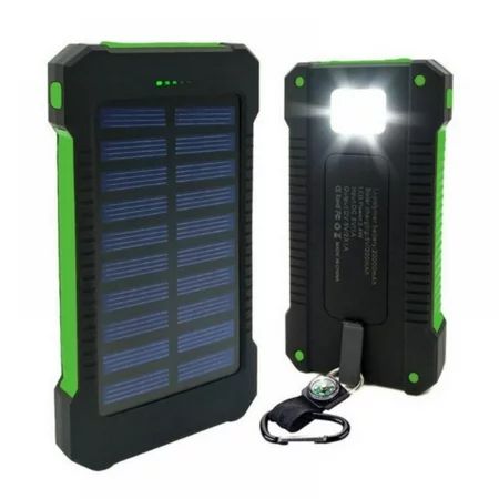 Portable Solar Charger 50000mAh Solar Power Bank 2 USB Output LED Waterproof Power Bank Charger Wate | Walmart (US)