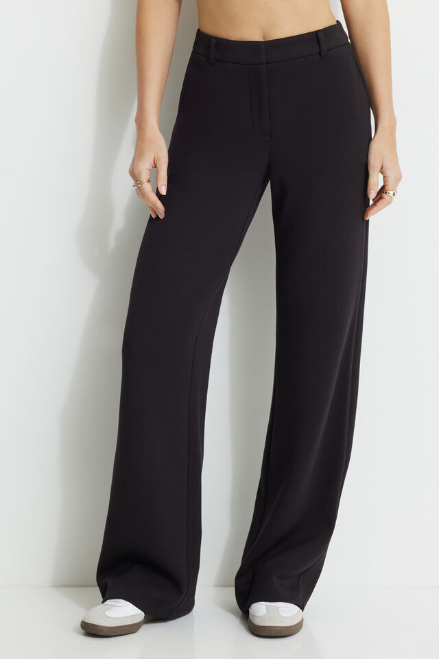 Anywear Scuba Straight Leg Pants | Dynamite Clothing