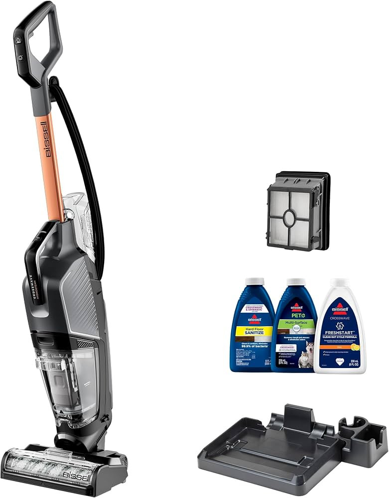 BISSELL® CrossWave® HydroSteam™ Wet Dry Vac, Multi-Purpose Vacuum, Wash, and Steam, Sanitize ... | Amazon (US)