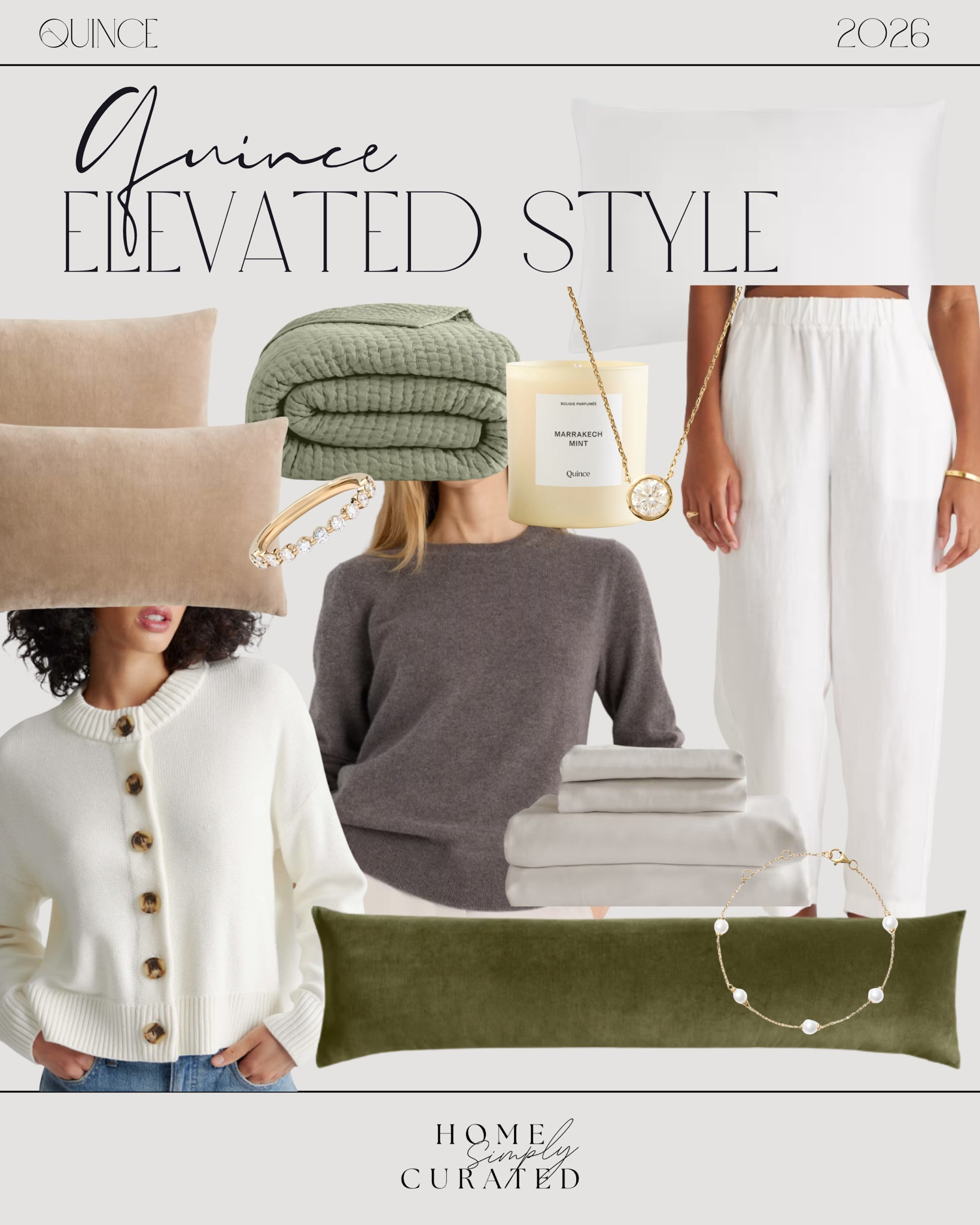 I love these Quince finds to elevate your style and home!! 🌟

We are huge fans of the bedding & I always get compliments when I am wearing one of their sweaters! 

Quince, best sellers, elevated style, velvet pillows, linen pants, cashmere sweater, beddings, bed sheets, jewelry, cardigan, candle, home finds @Quince 

 

#LTKSeasonal #LTKHome #LTKWorkwear