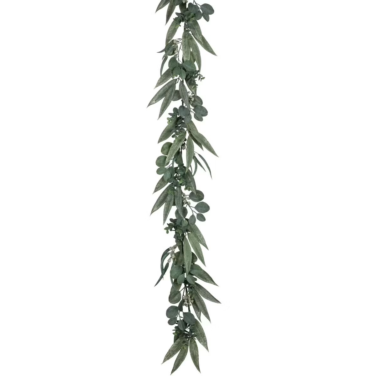 Sullivans Artificial California Eucalyptus Garland 72"L Green | Target