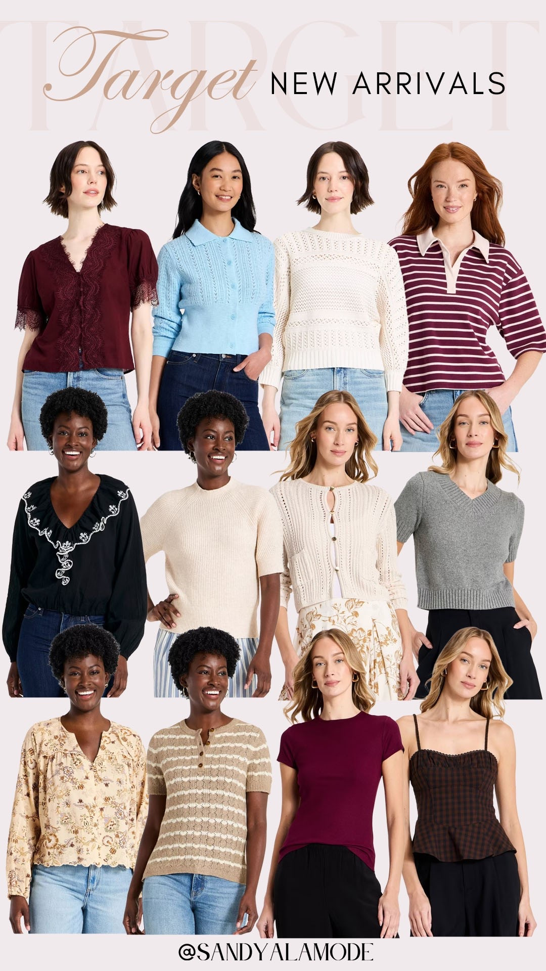 Target fashion. Target finds. Target new arrivals. Target style. Target top. Target blouse. Target summer sweater. Target trending style.

#LTKootd #LTKSeasonal #LTKgrwm