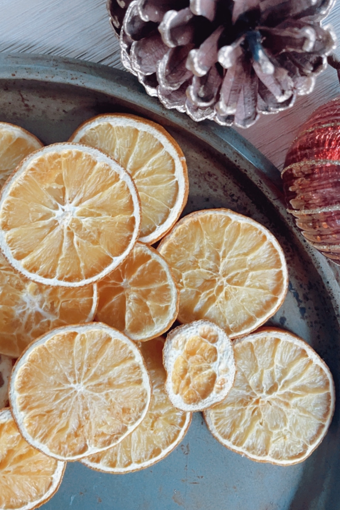 I dehydrated oranges to use for holiday decor and the house smells so nice! You can also purchase dehydrated orange slices online if you don’t have the time to do it yourself. 🍊

#christmasdecor #holidaydecor

#LTKHoliday #LTKSeasonal #LTKHome