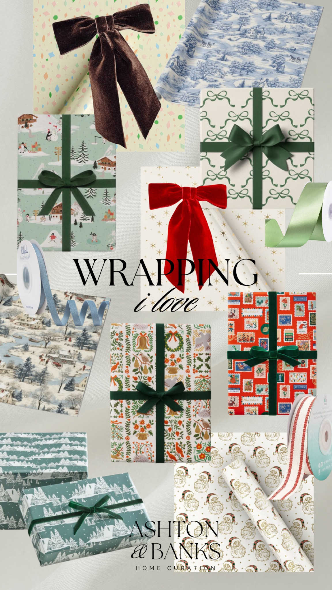 Christmas wrapping supplies I am loving!!🎁🎄

#LTKSeasonal #LTKHome #LTKHoliday