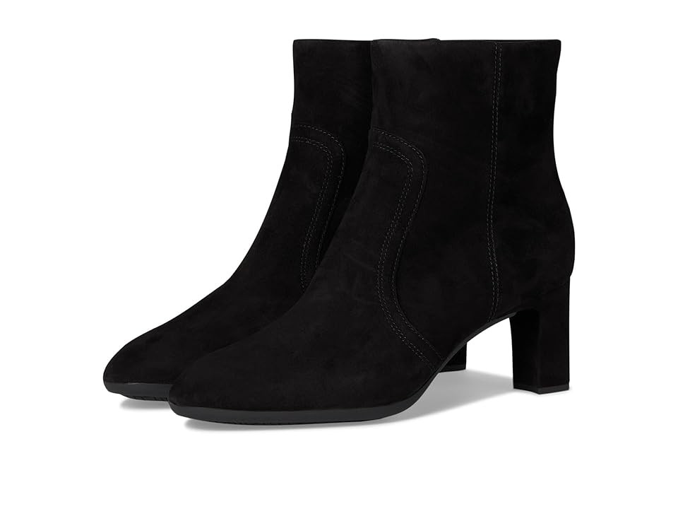 Cole Haan Grand Ambition 2.0 Alainne Booties Women's Boots Black Suede : 11 B - Medium, Leather | Zappos