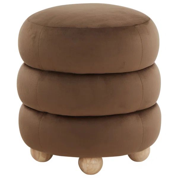 Dalisha Velvet Ottoman | Wayfair North America