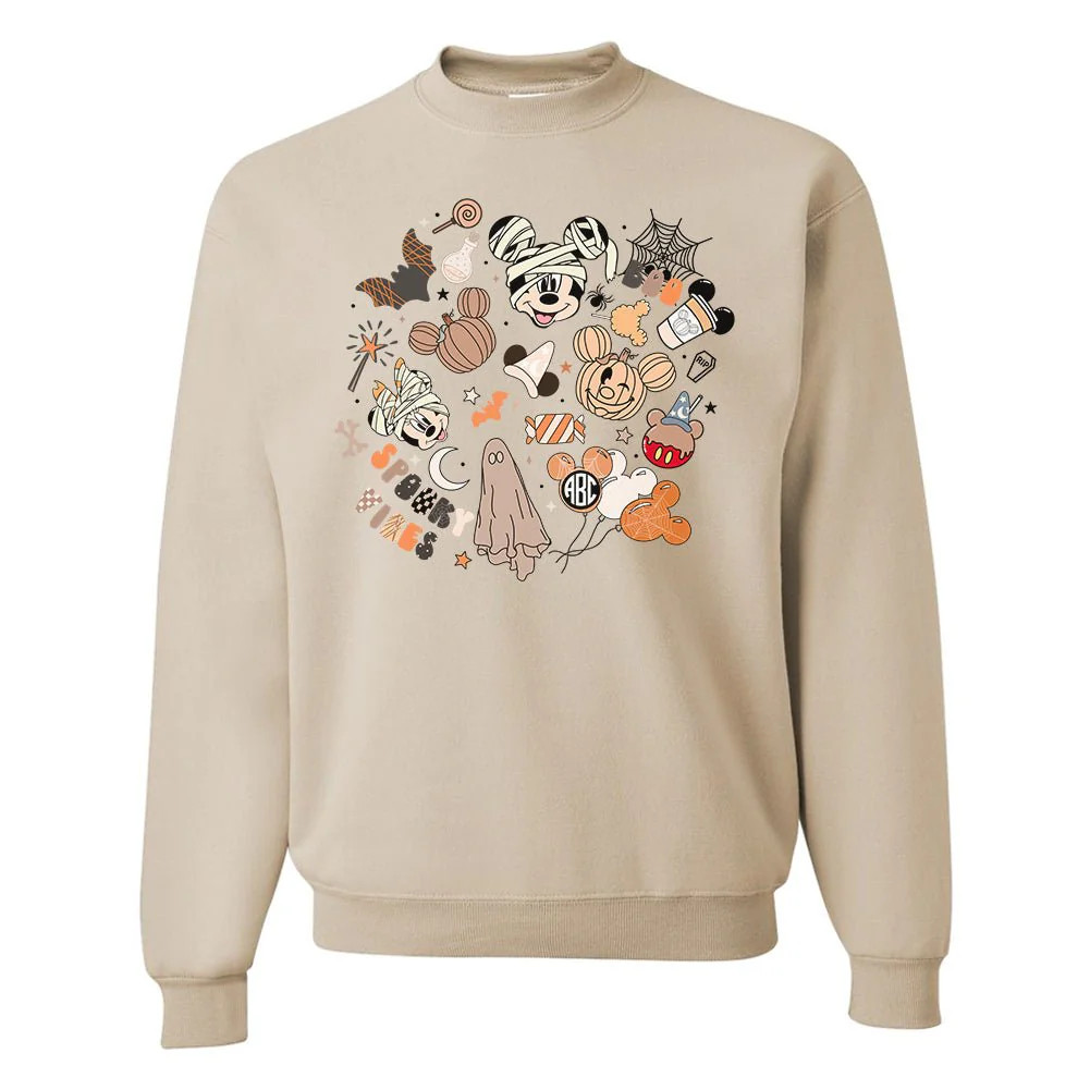 Monogrammed 'Disney Halloween' Crewneck Sweatshirt | United Monograms