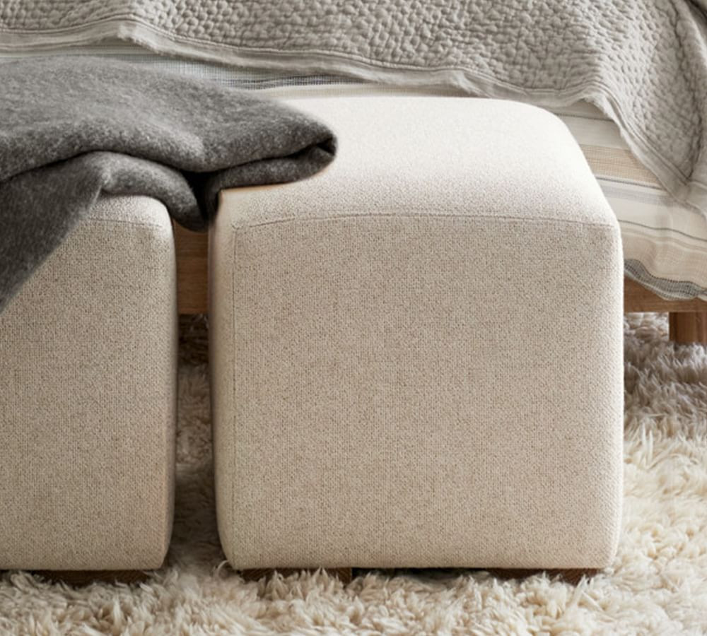 Universal Upholstered Cube | Pottery Barn (US)