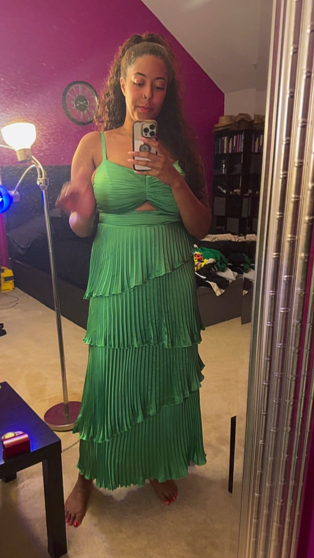 Abercrombie Giselle tiered dress. 

Wedding guest, vacation, midsize 

#LTKOver40 #LTKVideo #LTKMidsize