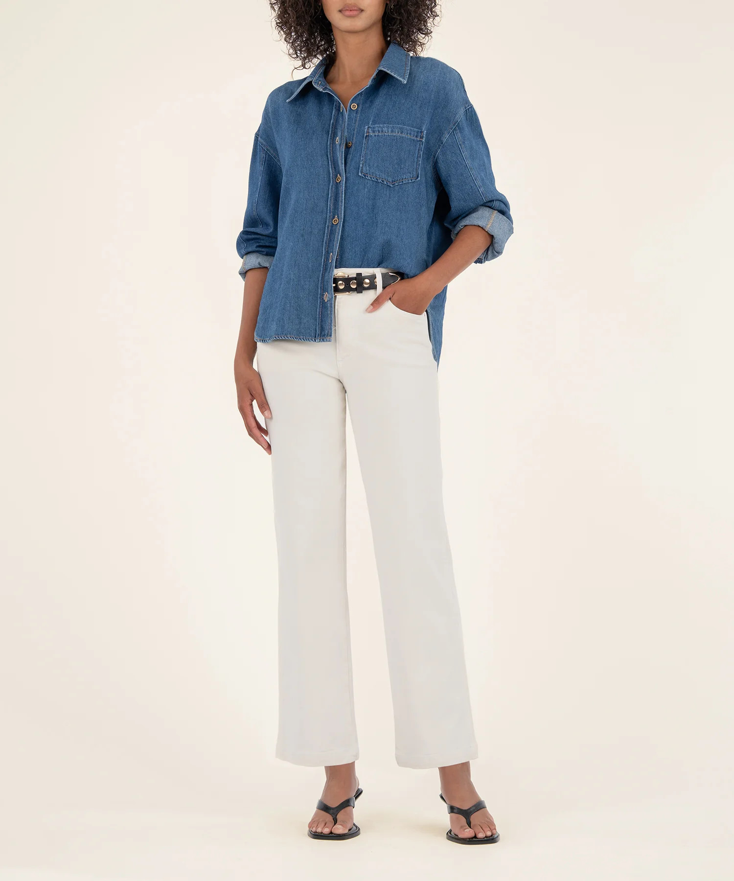 Pattie High Rise Straight Leg Long, Exclusive - Kut from the Kloth | Kut From Kloth