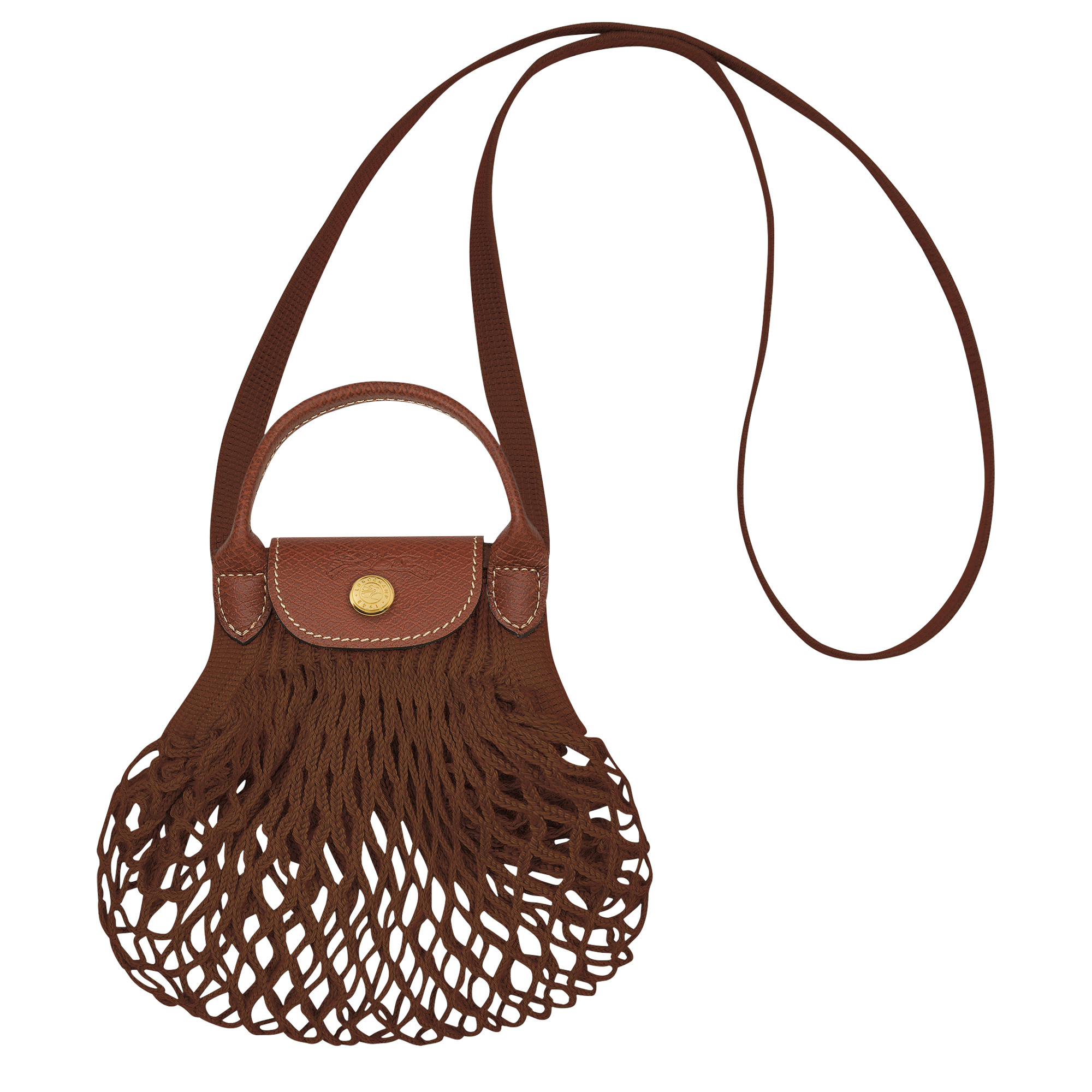 Le Pliage Filet XS Mesh bag Tobacco - Canvas | Longchamp AU | Longchamp