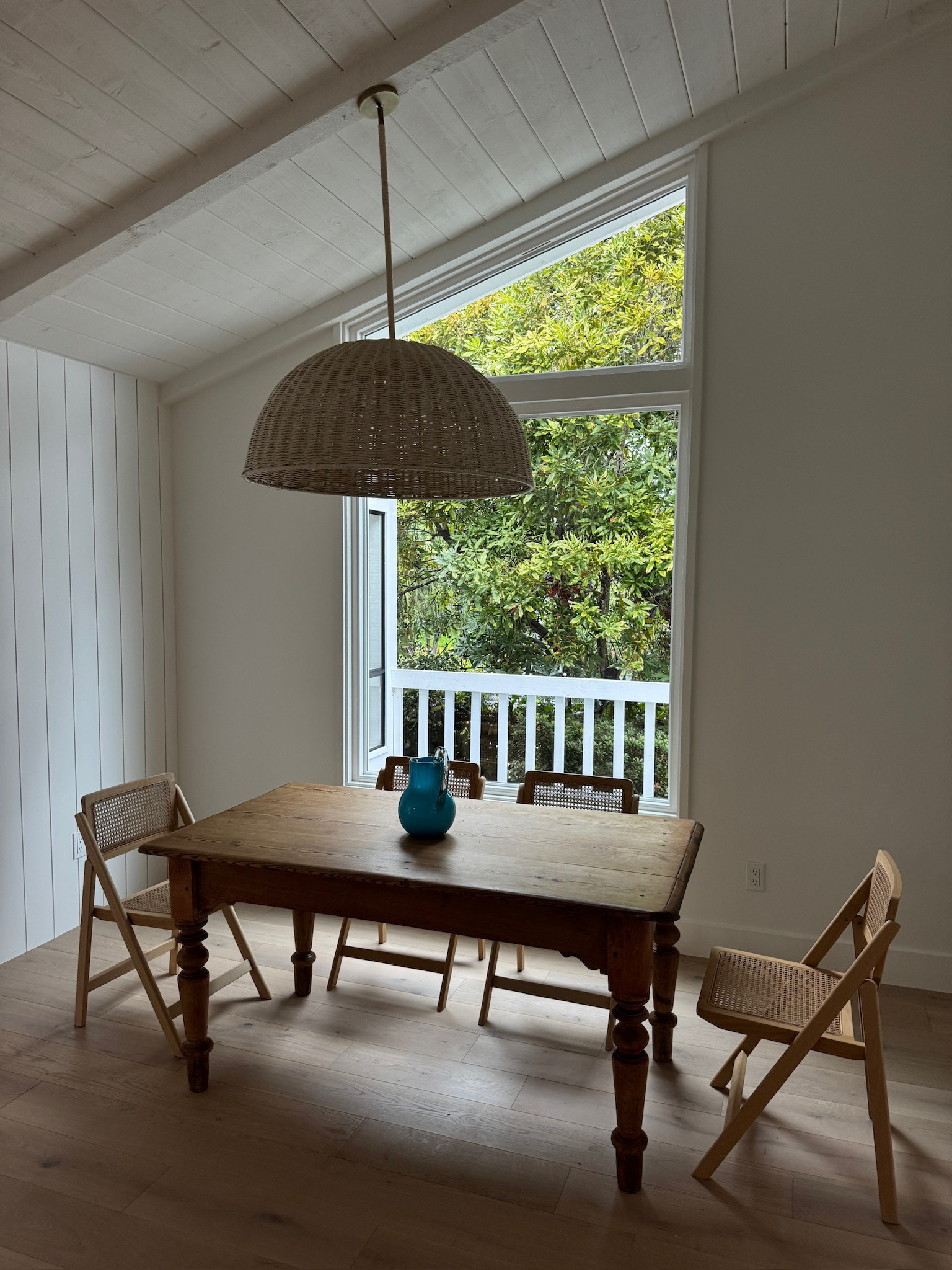new kitchen table! Im so obsessed with her. Chairs are indoor/outdoor and just here for the time being but we do love them. Breakfasts here are going to be so cute #marthastewarthome 

 #LTKHome