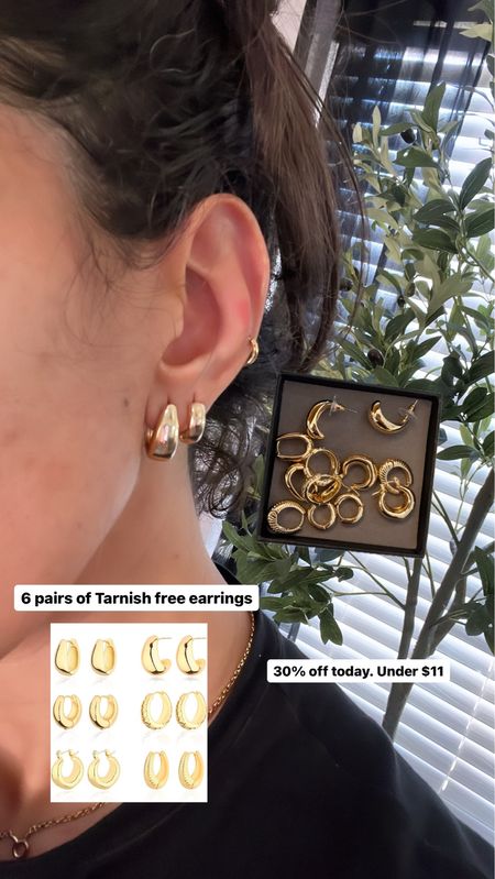 Tarnish free earrings 

#LTKSaleAlert #LTKBeauty #LTKSeasonal