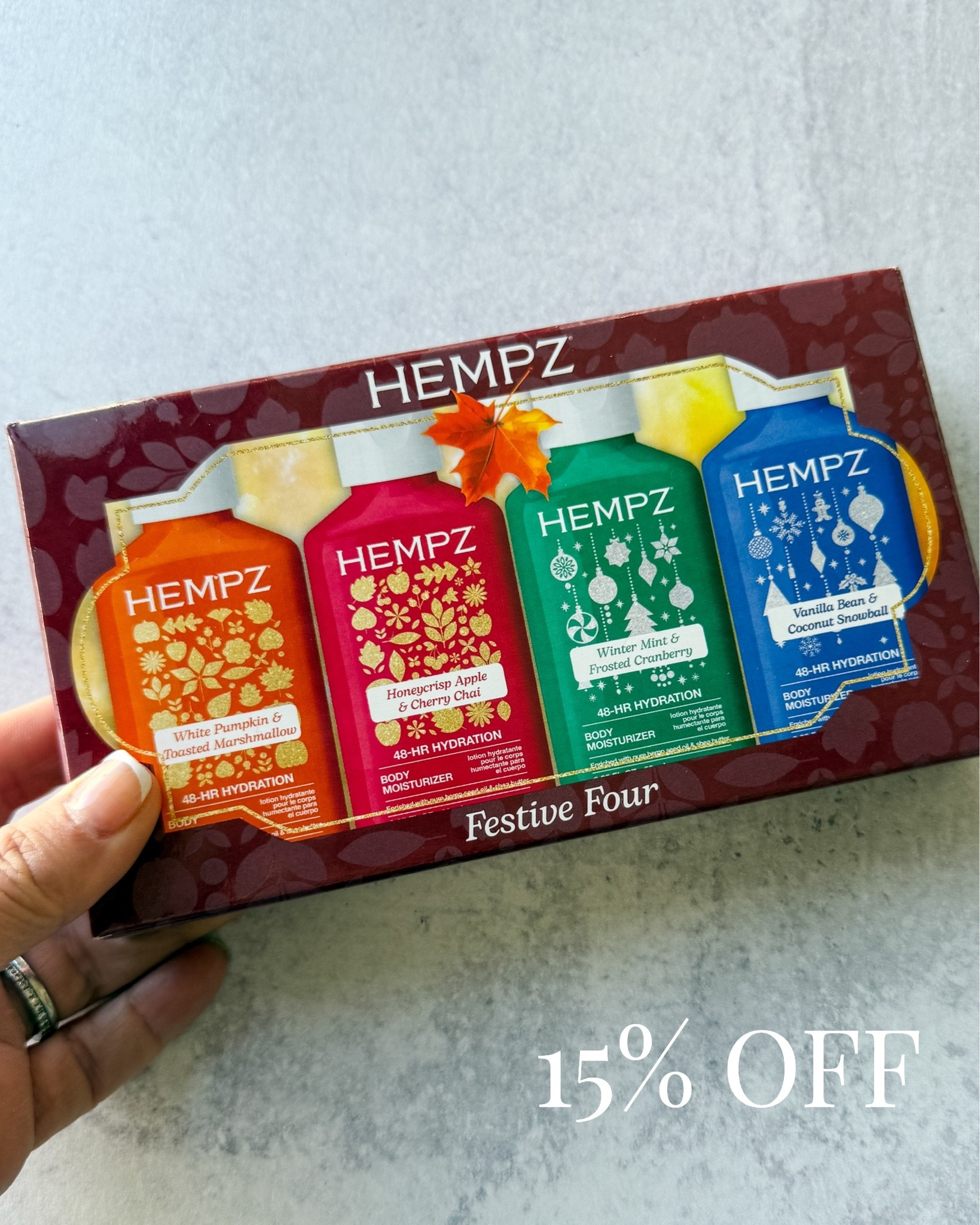 This new holiday set is perfect for stocking stuffers AND it’s on sale!