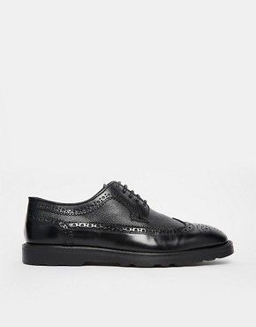 ASOS Brogue Shoes in Leather | ASOS UK