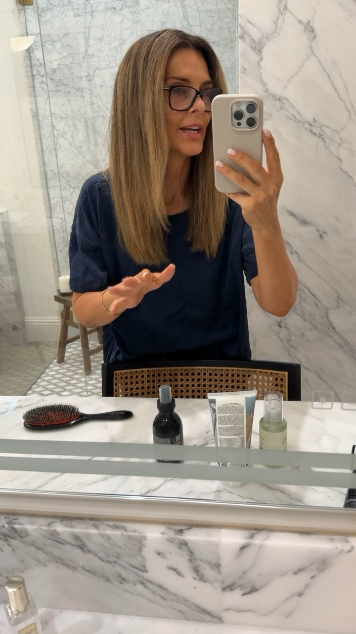 Blo dry products that tame frizz and smooth hair! 
-start with OI in one milk- smooth and heat protect 
-Cool Wind cream designed for air dry. I let mine dry 50 % then finish with Dyson dryer DISCOUNT CODE TAMMYC until 6-30
-after blo drying, Fekkai anti-frizz oil serum is my forever go-to! Also a heat protector before you curl. 

I’ve had my Mason Pearson brush for 5 years? These last forever ! 


#LTKBeauty #LTKVideo #LTKOver40