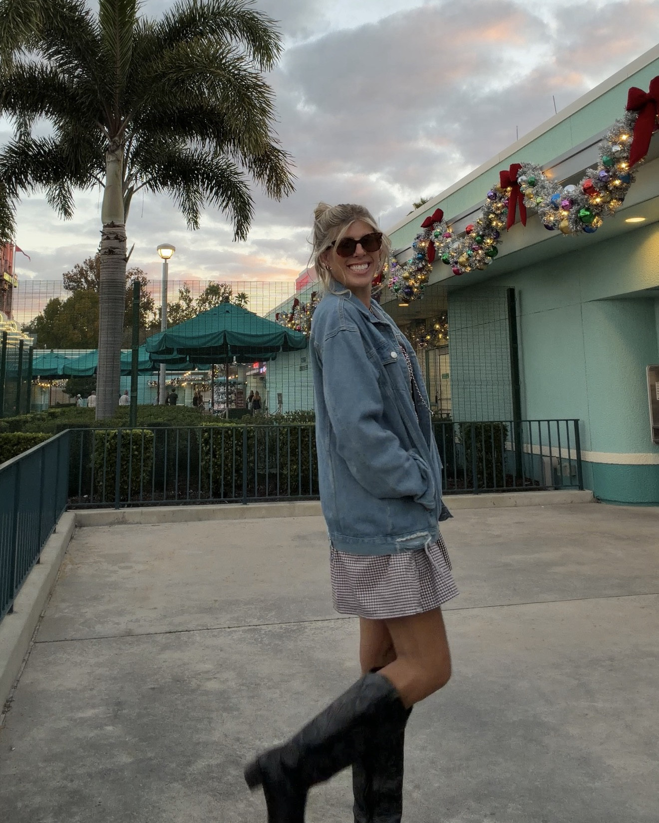 Fall Outfit | Western Vibes | Western Outfit | Country Concert | Denim Jacket | Chocolate Brown 

#LTKStyleTip #LTKTall #LTKFindsUnder50