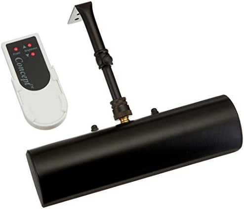 Concept Lighting 203L Cordless Remote Control LED Picture Light-7 3/4 inch Black, Small | Amazon (US)
