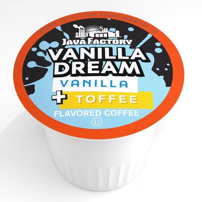 Java Factory Single Cup Coffee for Keurig K Cup Brewers, Vanilla Dream, 80 Count | Target