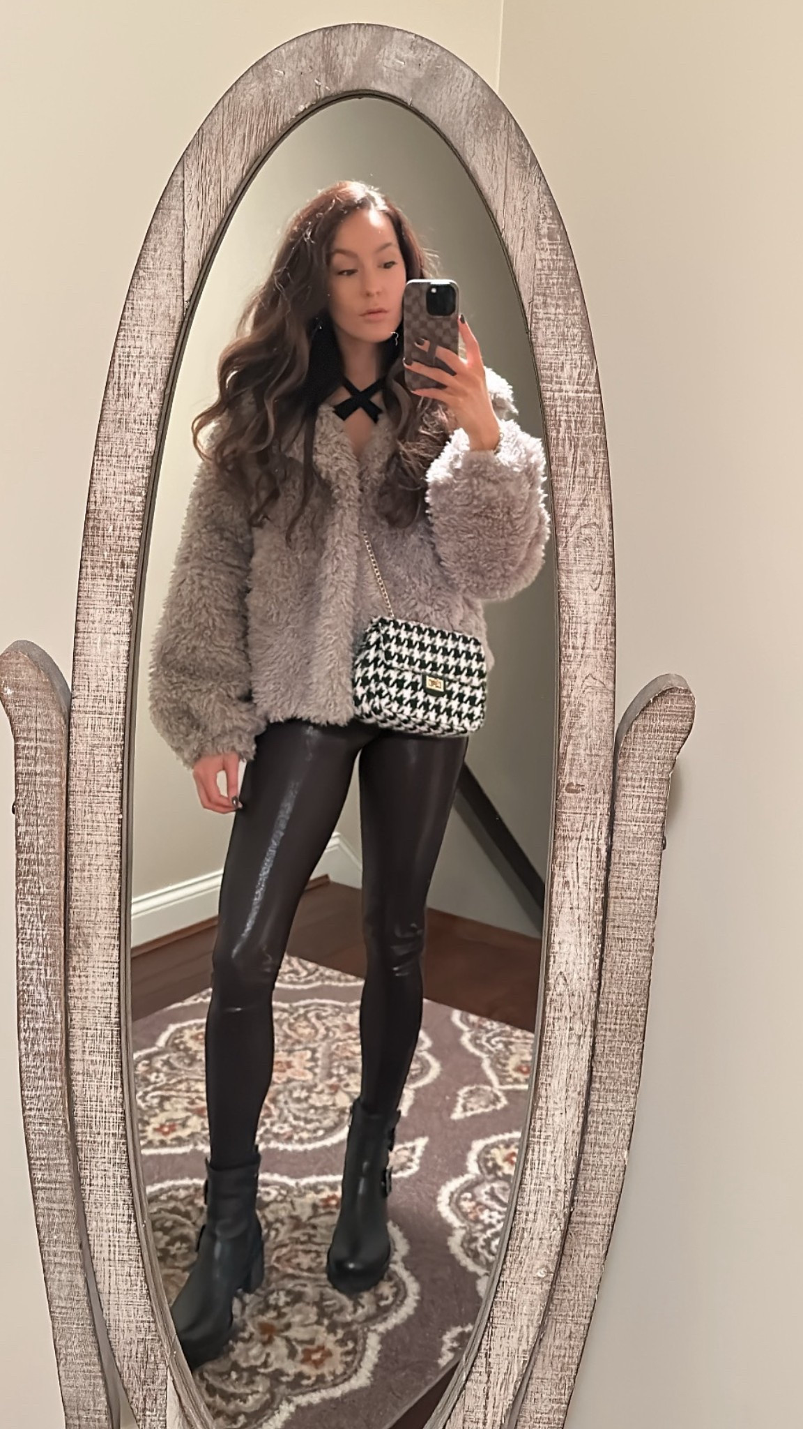 Winter look
Going out look
Winter fashion 
Revolve find
Spanx leggings size M for me 
Loopy phone case (code  

#LTKootd #LTKHoliday