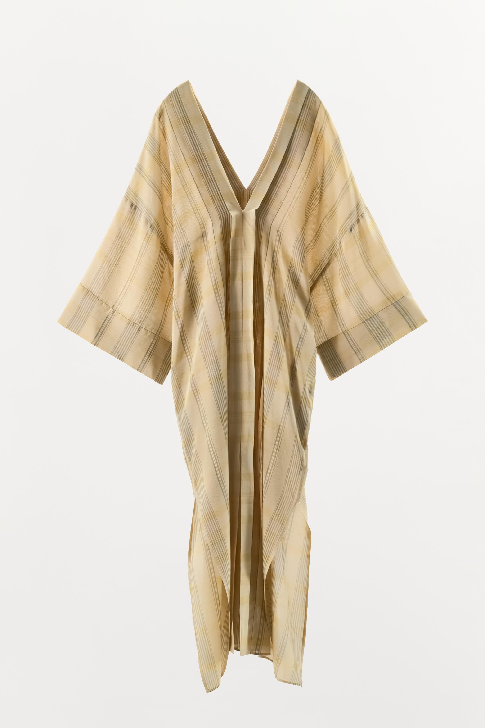 PLAID MIDI DRESS | Zara US