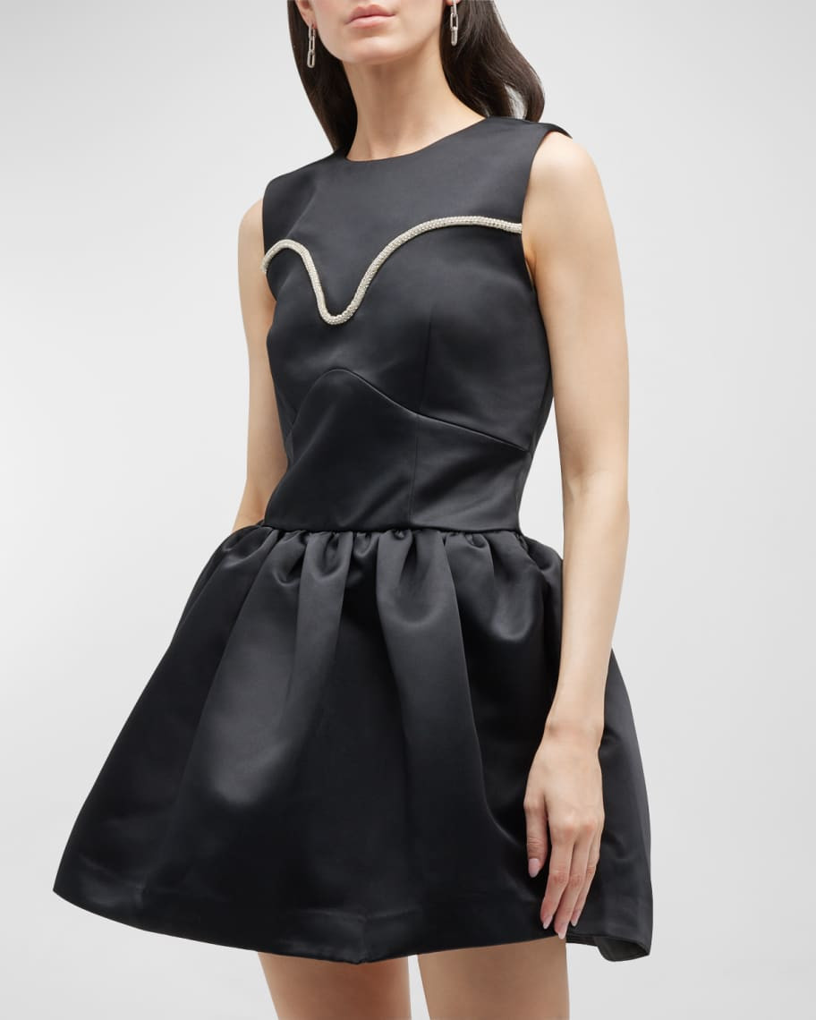Tanya Taylor Noaki Sleeveless Mini Fit-&-Flare Dress | Neiman Marcus