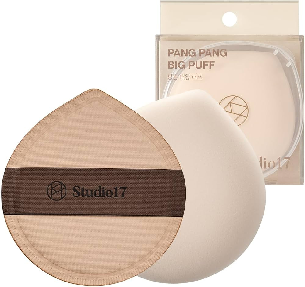 STUDIO17 Pang Pang Makeup Powder Puff 1 Pc | Big Makeup Sponge for Foundation | Fluffy Cushion Pu... | Amazon (US)