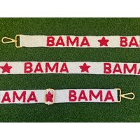 Bama Adjustable Beaded Bag Strap, University Of Alabama Purse Ua Game Day Accessories | Etsy (US)
