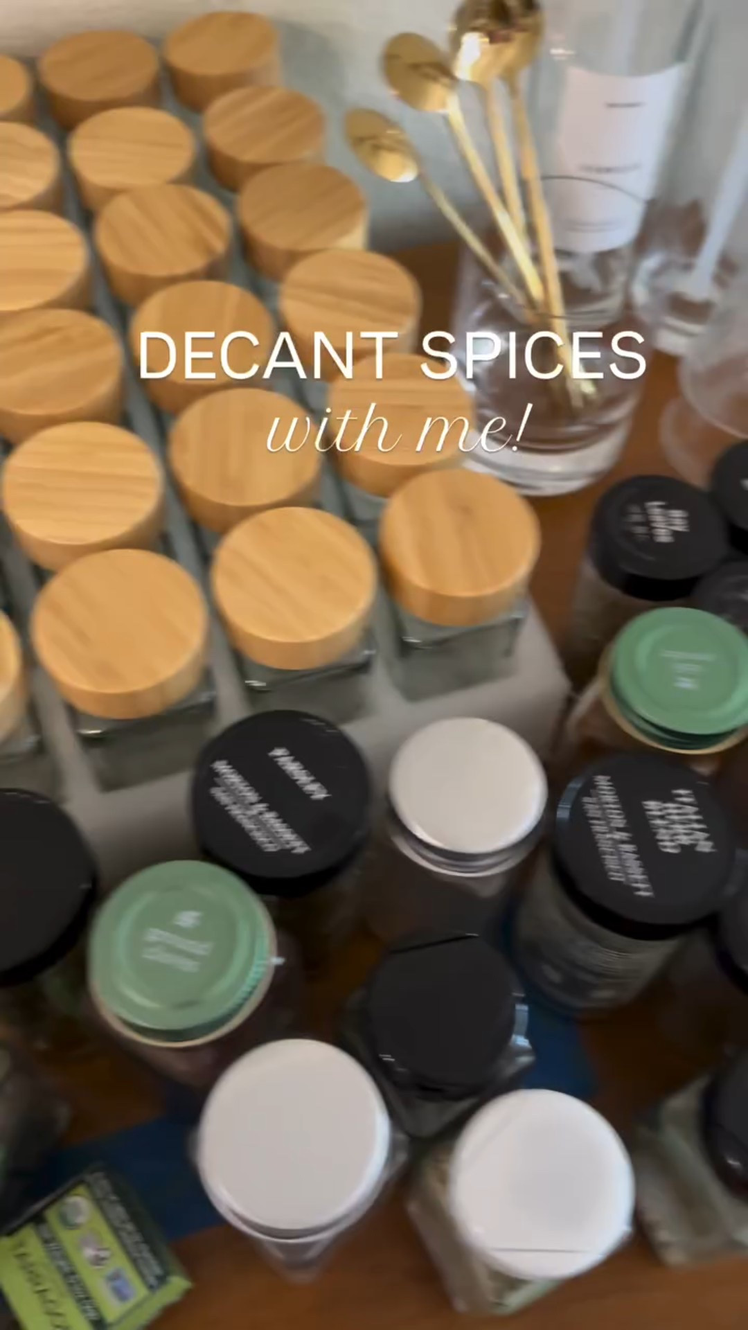Looking to give your kitchen that extra ✨sparkle✨? Decanting spices into matching jars gives your kitchen (and cooking!) a luxury feel! 

We do this for our clients often but I decided it was time to upgrade my jars😍 Link to shop these jars in my Amazon Storefront!
•
•
•
#spicejars #spiceorganization #spicejarorganization #kitchenorganizing #kitchengoals #organizedkitchen #kitcheninspiration #spacesbyemily #losangelesorganizers #losangelesorganizer #homeorganization

#LTKFindsUnder50 #LTKFamily #LTKHome