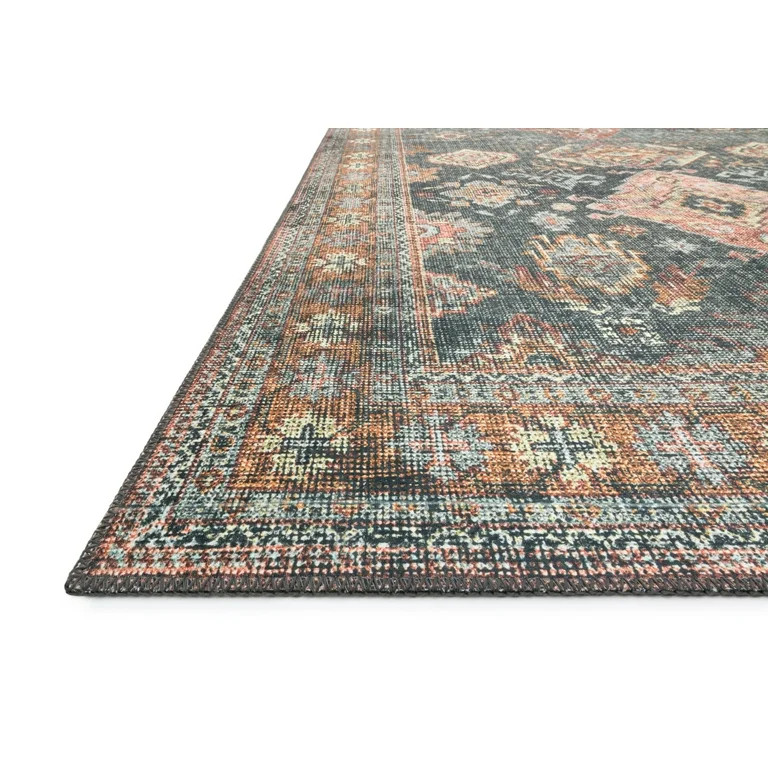 Loloi II Skye Oriental Sea / Rust Area Rug | Walmart (US)