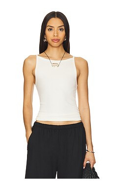Eterne Iris Tank Top in Cream from Revolve.com | Revolve Clothing (Global)