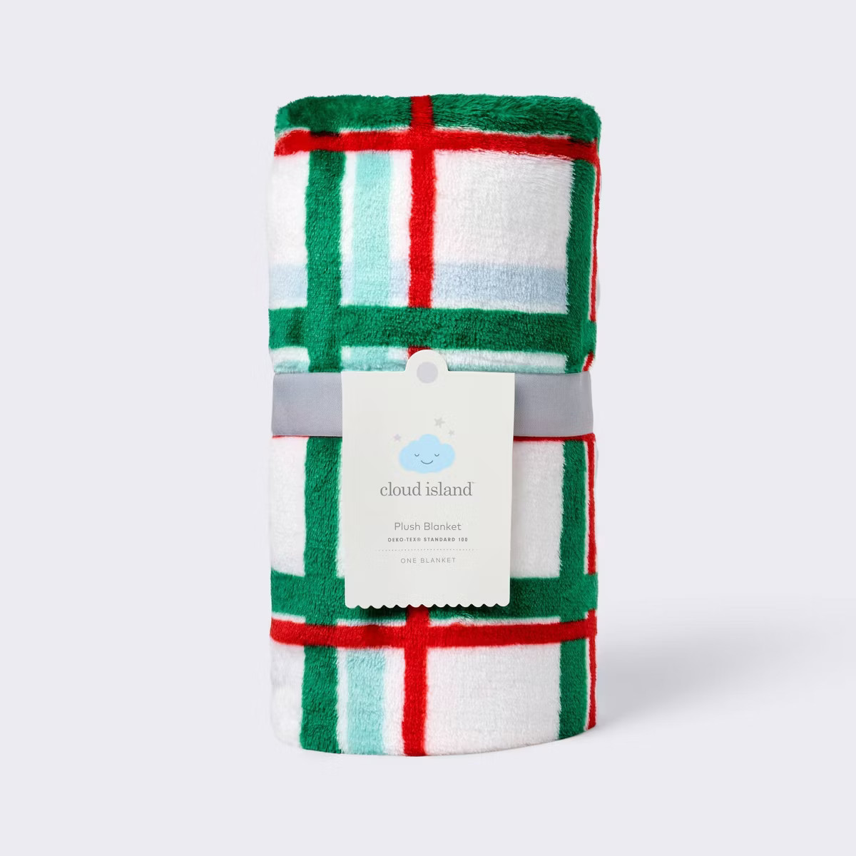 Holiday Plaid Plush Blanket - Cloud Island™ | Target