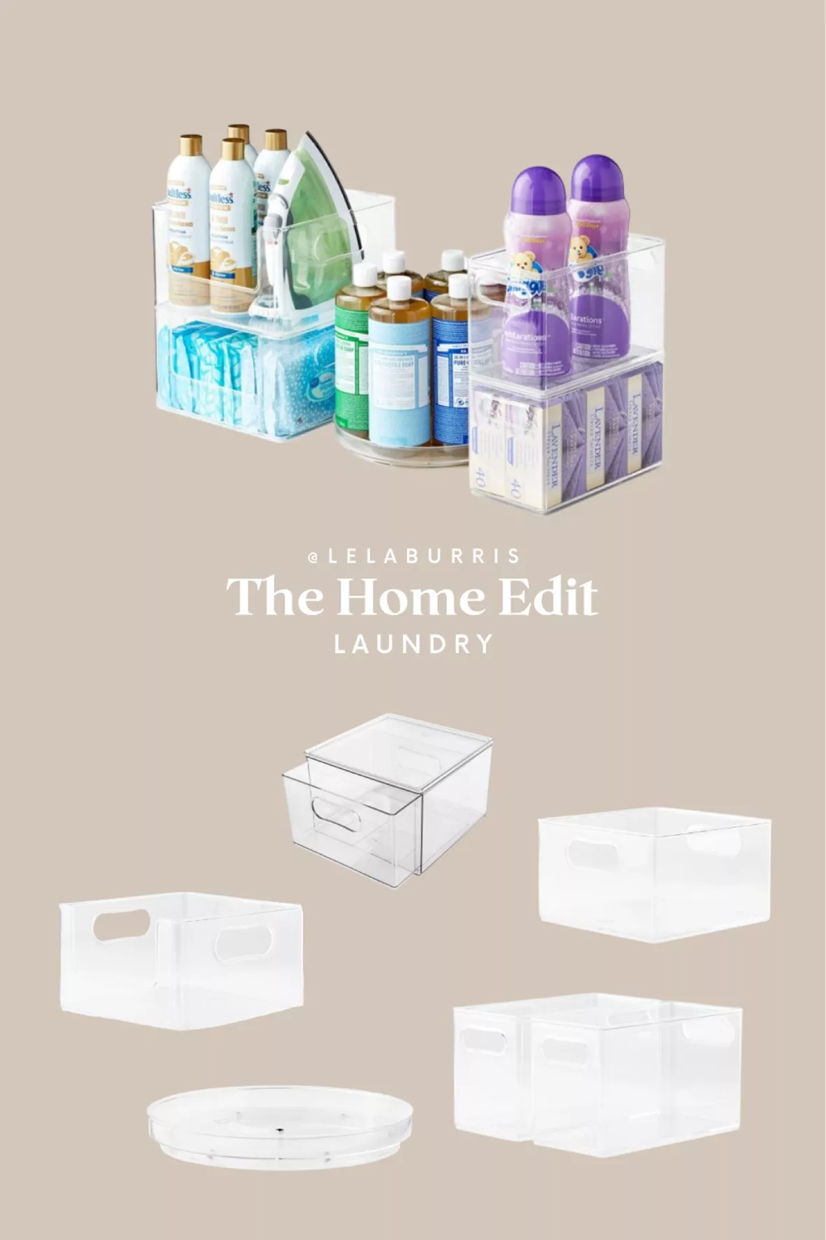 The Home Edit Large Drawer, Clear … curated on LTK