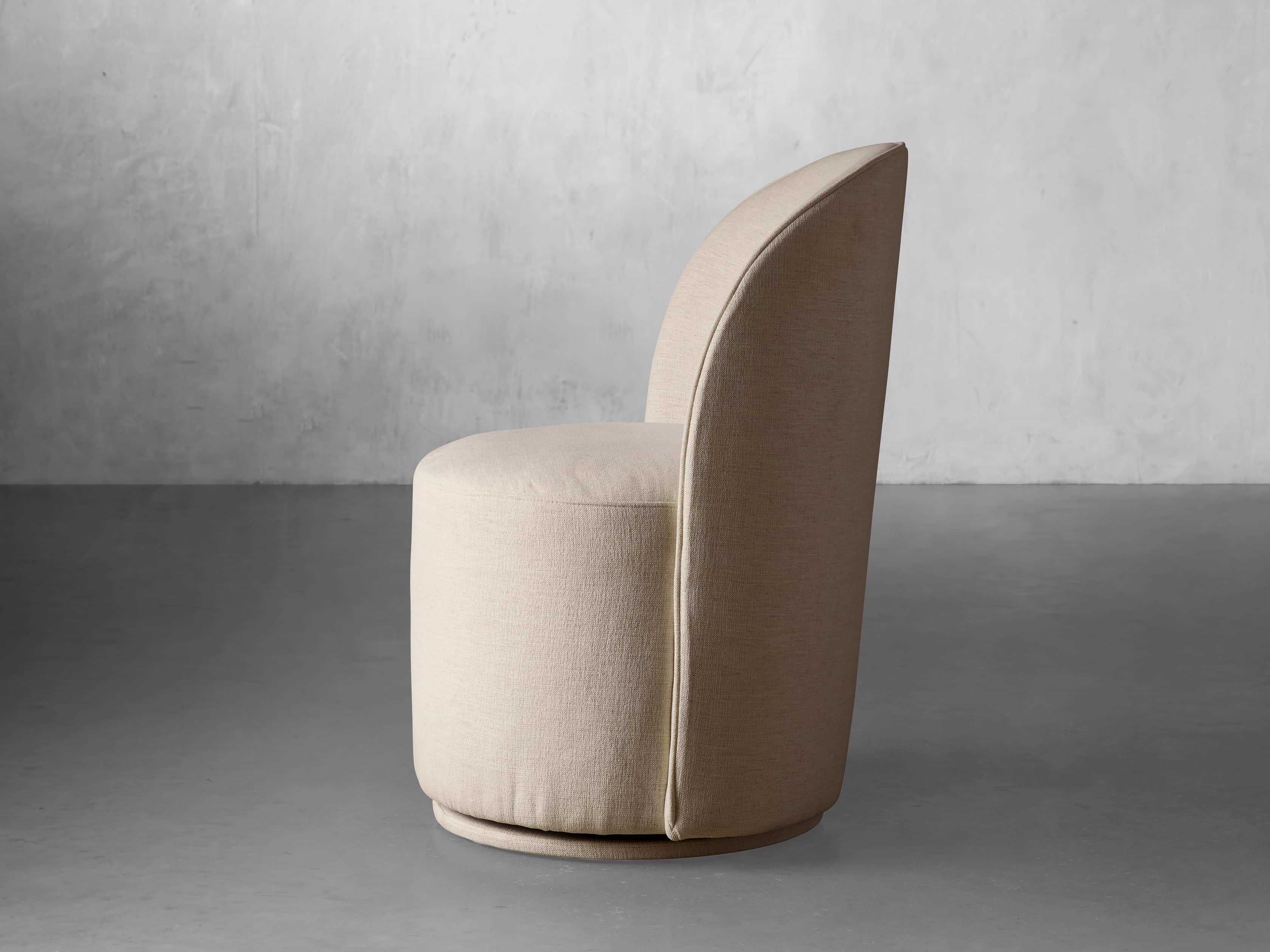 Kira Swivel Dining Chair | Arhaus