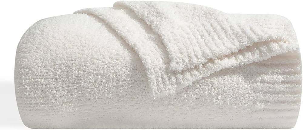 Bearberry Super Soft Knit Throw Blanket Lightweight Cozy Warm Fluffy Throw Blankets for Couch Bed... | Amazon (US)
