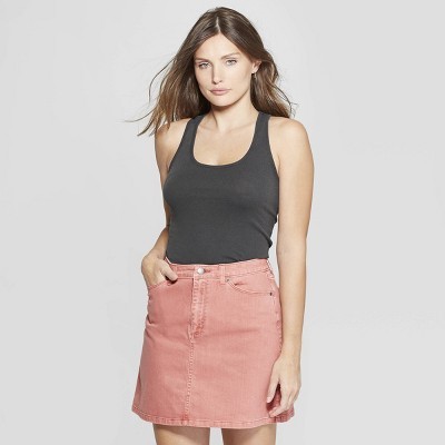 Women's Slim Fit Rib Racerback Tank Top - Universal Thread | Target